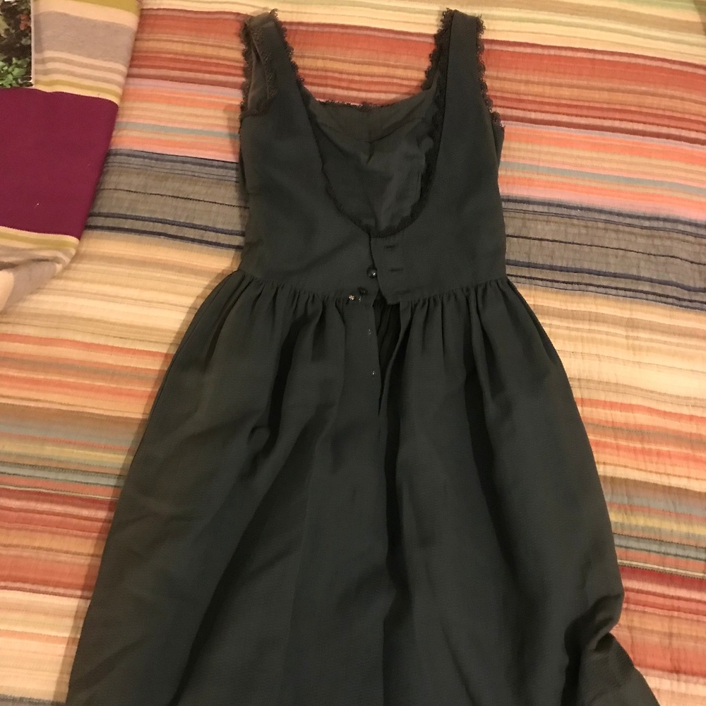 Vintage 1962 Faded Black Dress